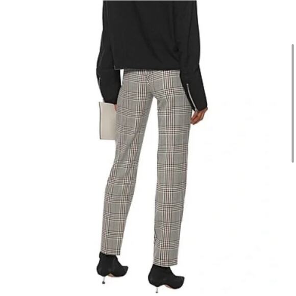 Robert Rodriguez Tailored Trousers in Prince of Wales Plaid - Picture 3 of 9